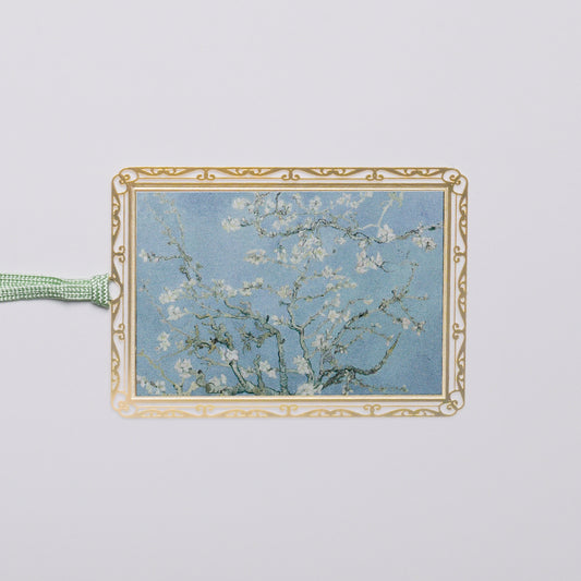 デザインブックマーク 絵画デザイン「花咲くアーモンドの木の枝」
