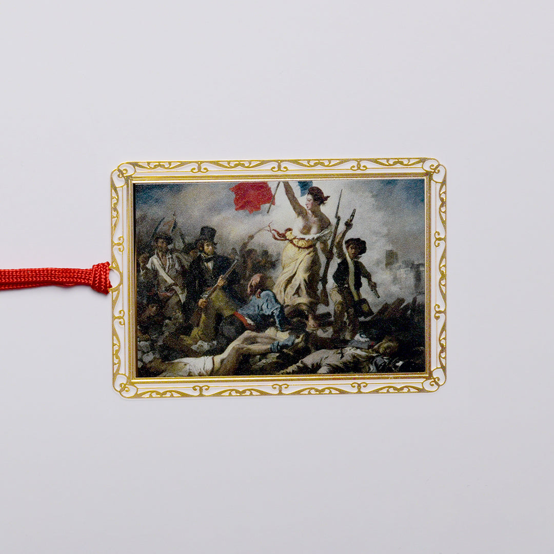 デザインブックマーク 絵画デザイン「民衆を導く自由の女神」
