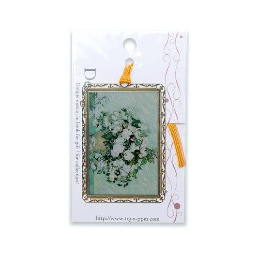 デザインブックマーク 絵画デザイン「薔薇」