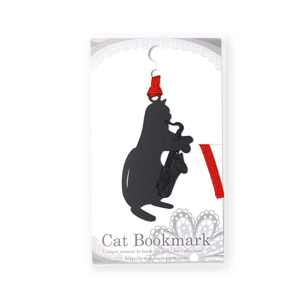 キャットブックマーク「演奏猫B」