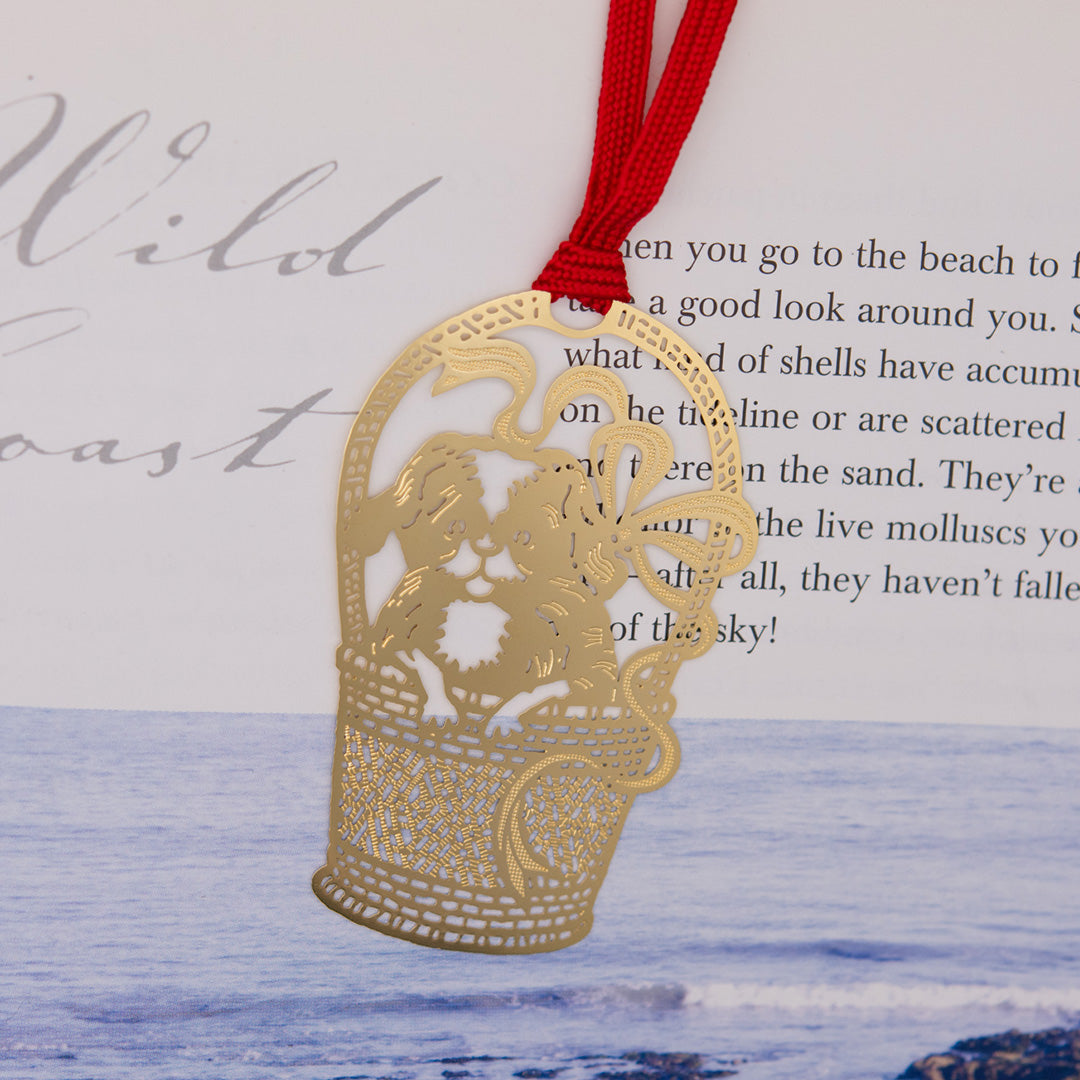 金のしおり「小犬」