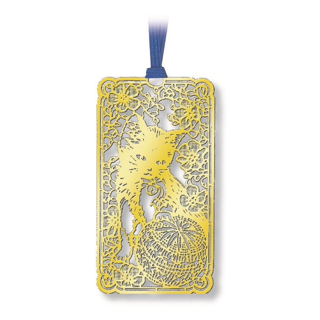 金のしおり「ネコ」