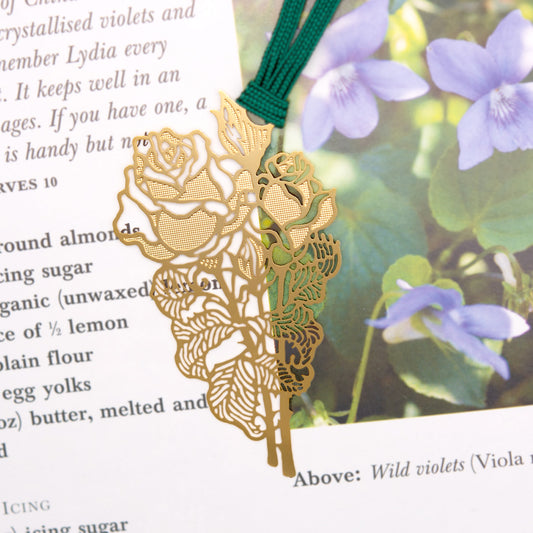 金のしおり「バラB」