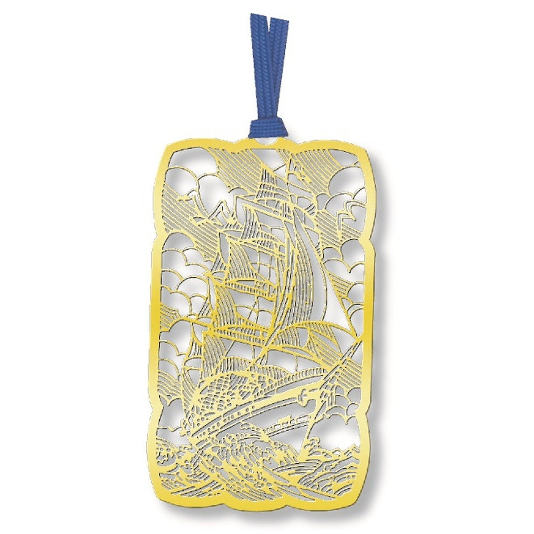 金のしおり「帆船A」