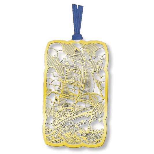 金のしおり「帆船A」