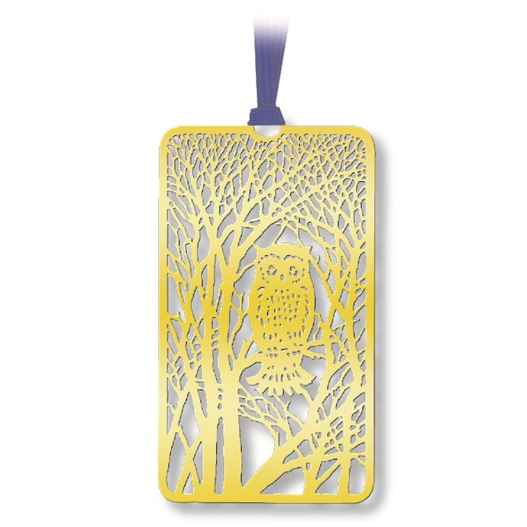 金のしおり「フクロウ」