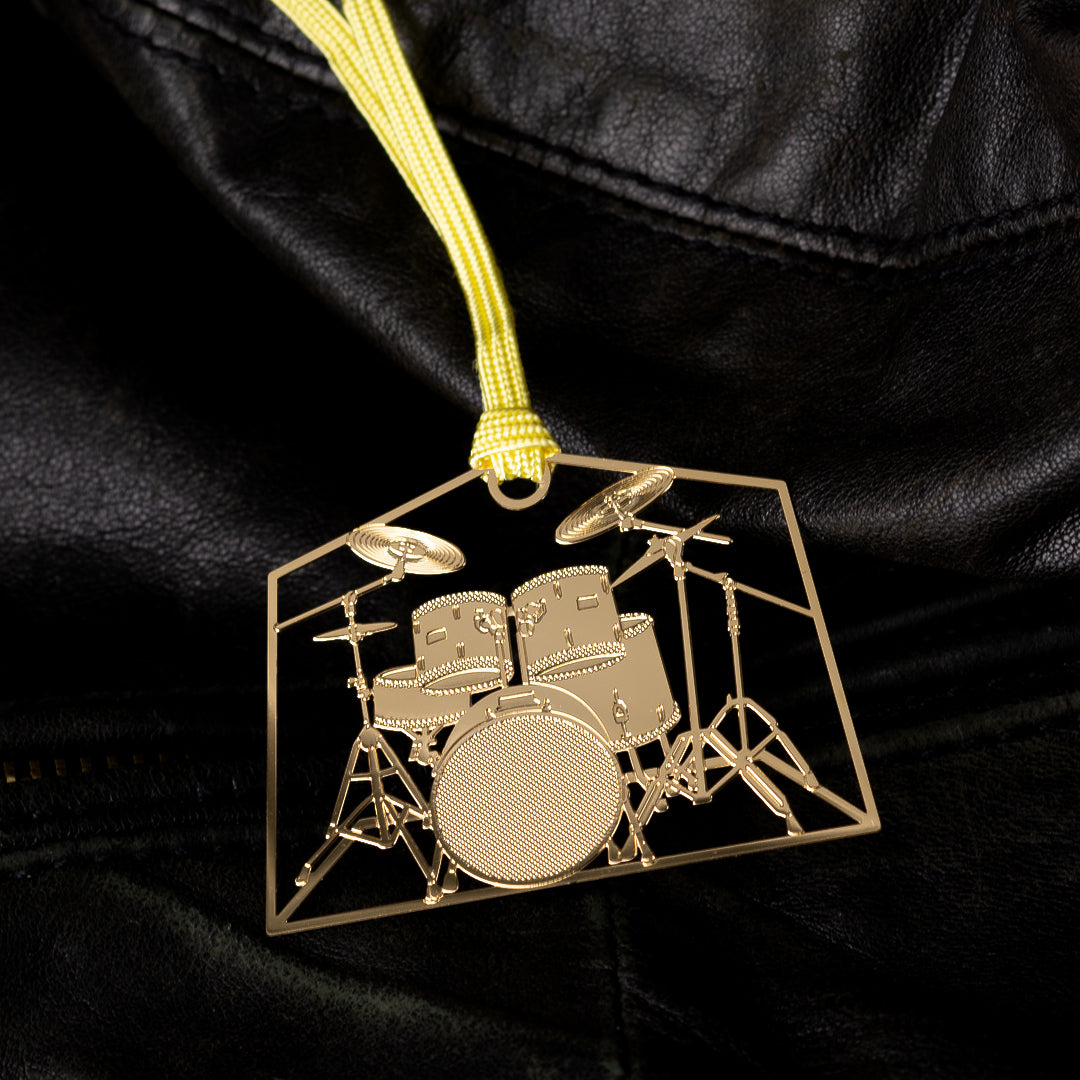 金のしおり「ドラム」