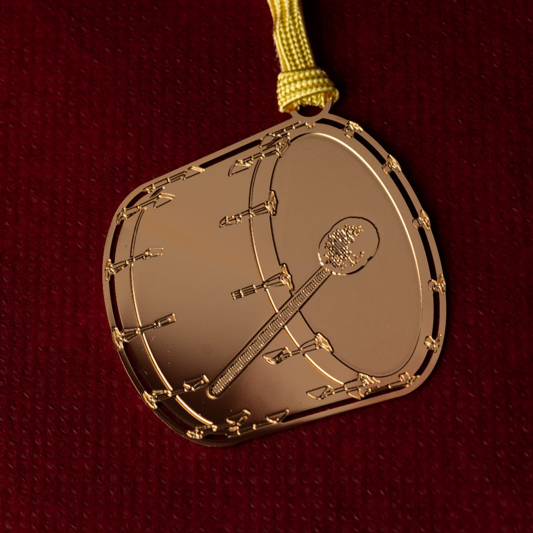 金のしおり「バスドラム」