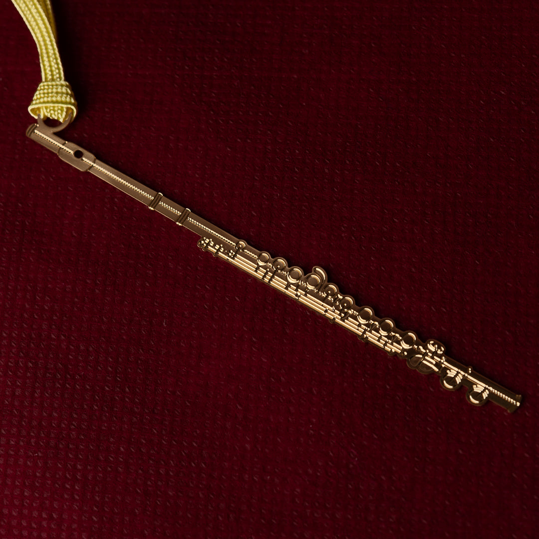 金のしおり「フルート」