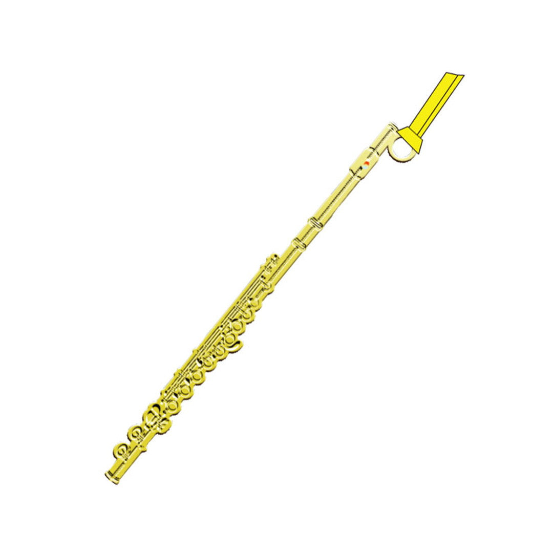 金のしおり「フルート」