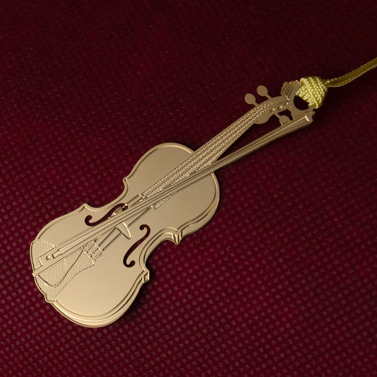 金のしおり「ヴィオラ」