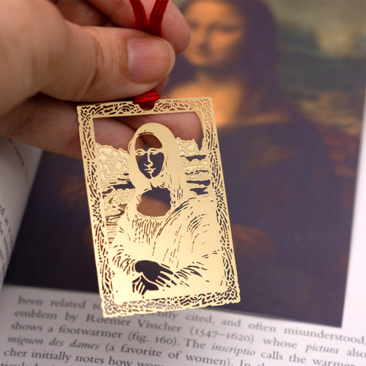 金のしおり「モナリザ」