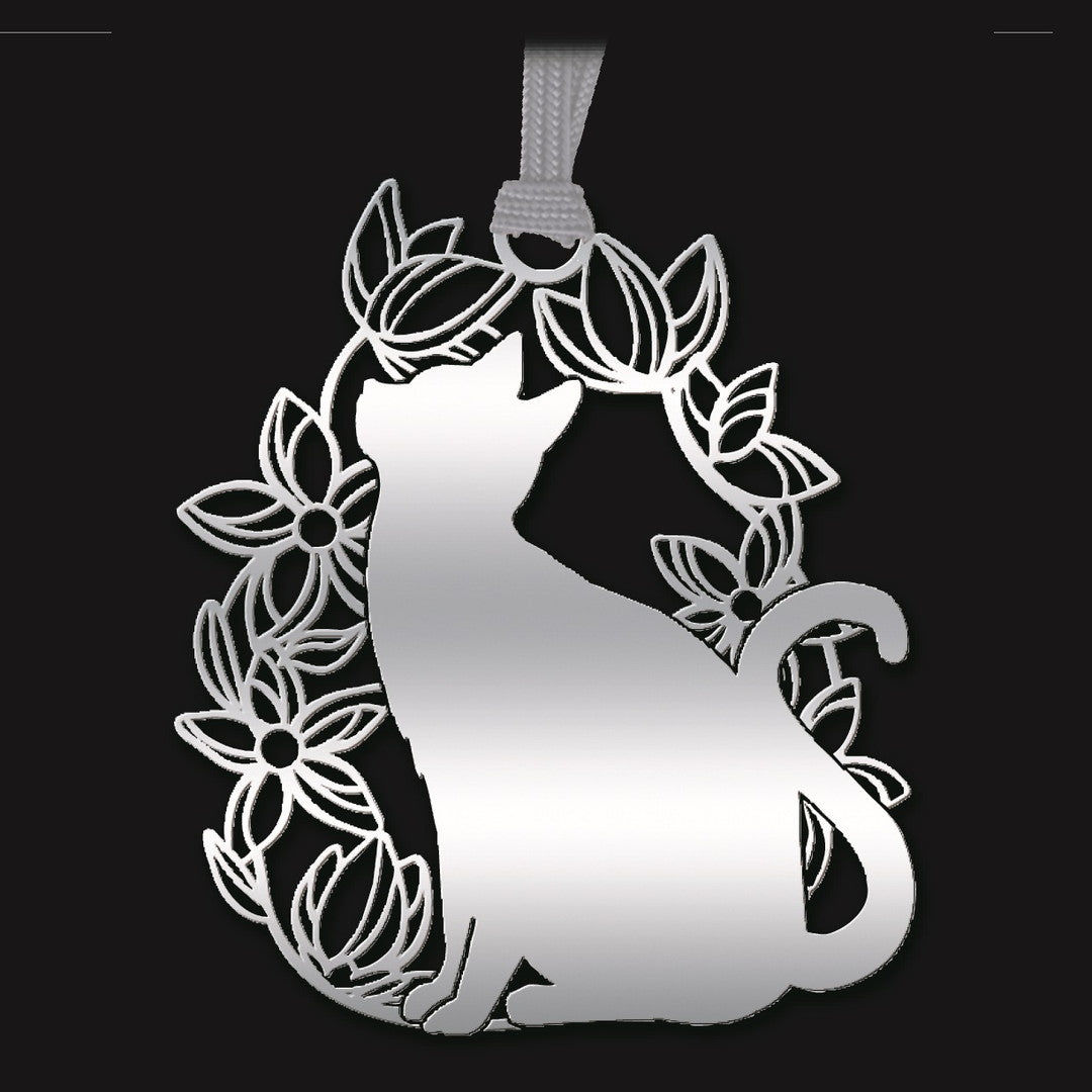 キャットブックマーク「猫と花S」