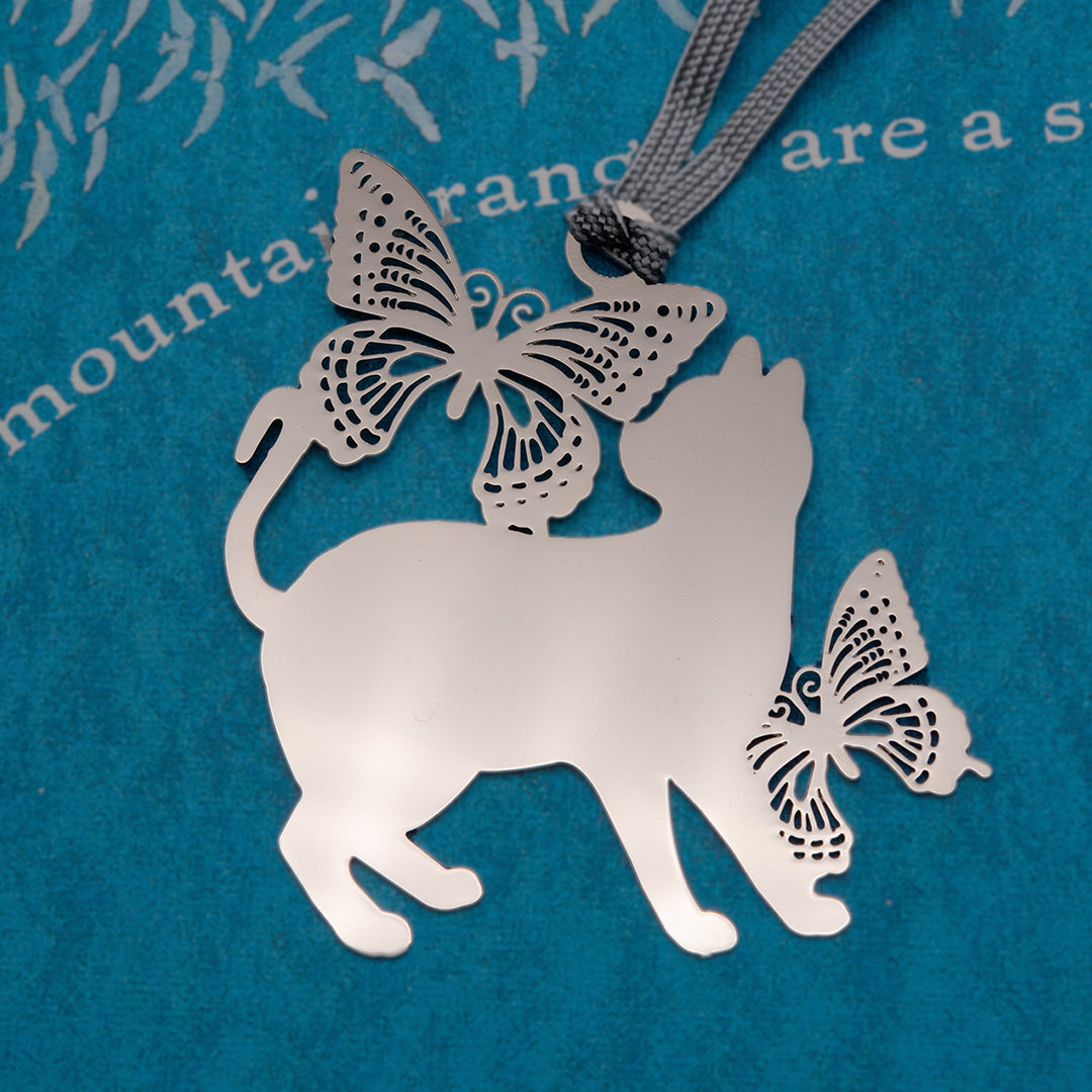 キャットブックマーク「猫と蝶S」