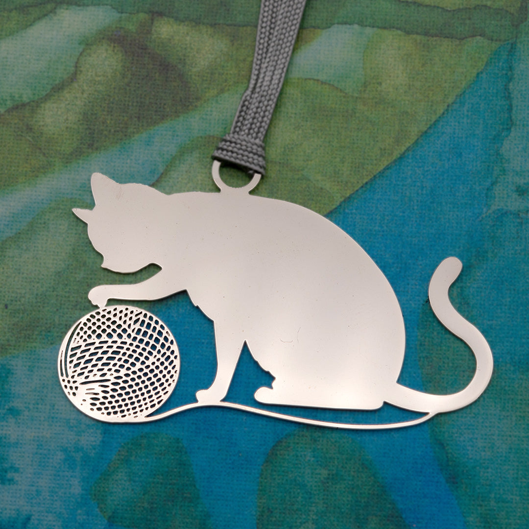 キャットブックマーク「猫と毛糸S」