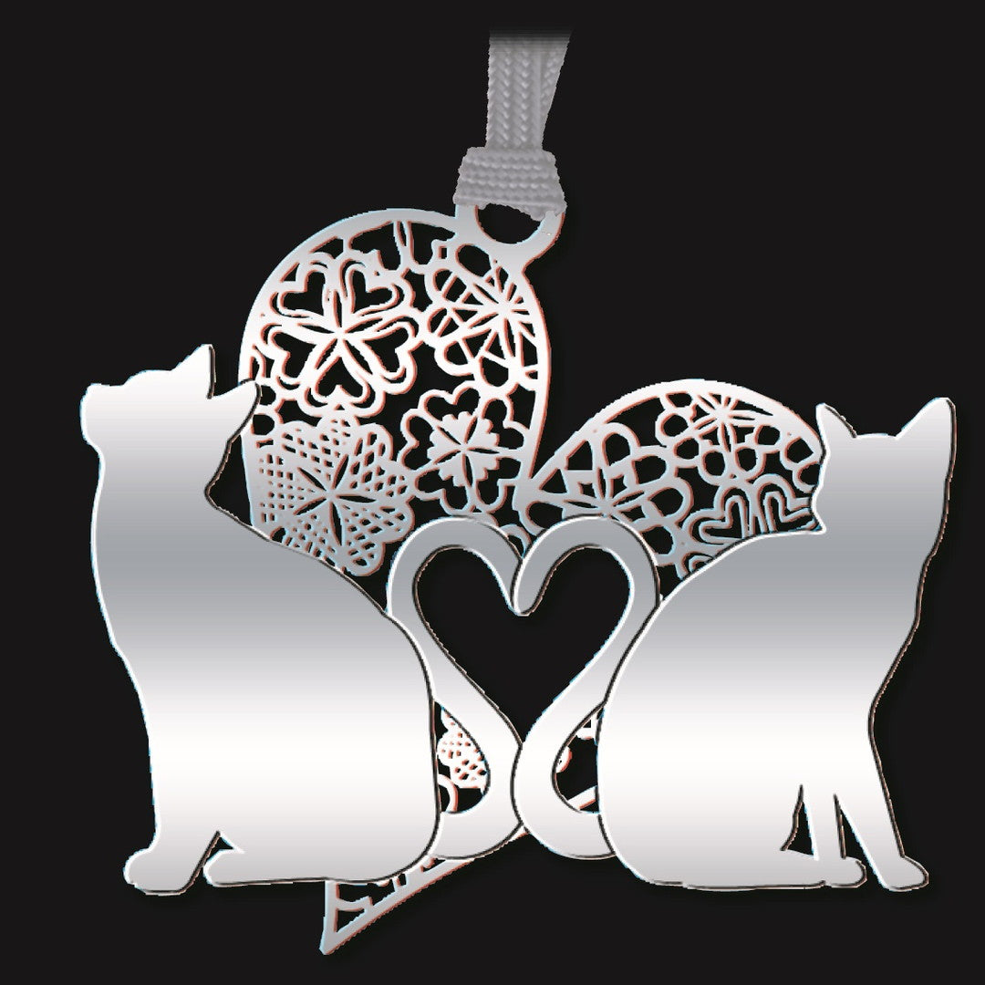 キャットブックマーク「猫とハートS」