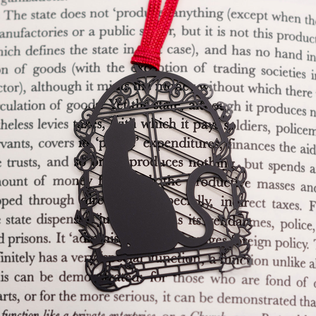 キャットブックマーク「猫と窓B」