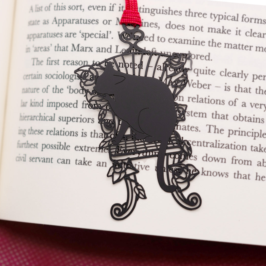 キャットブックマーク「猫と椅子B」