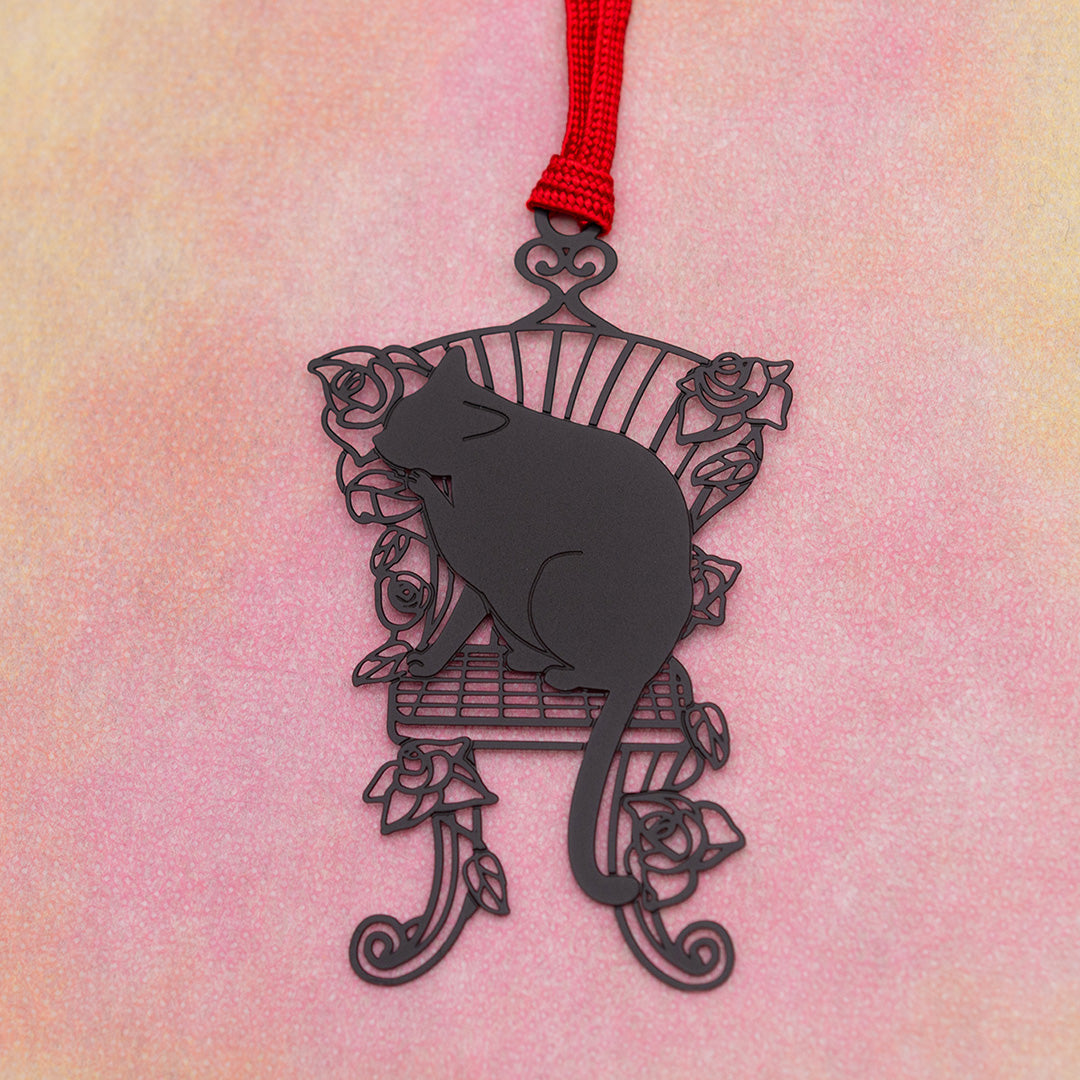 キャットブックマーク「猫と椅子B」