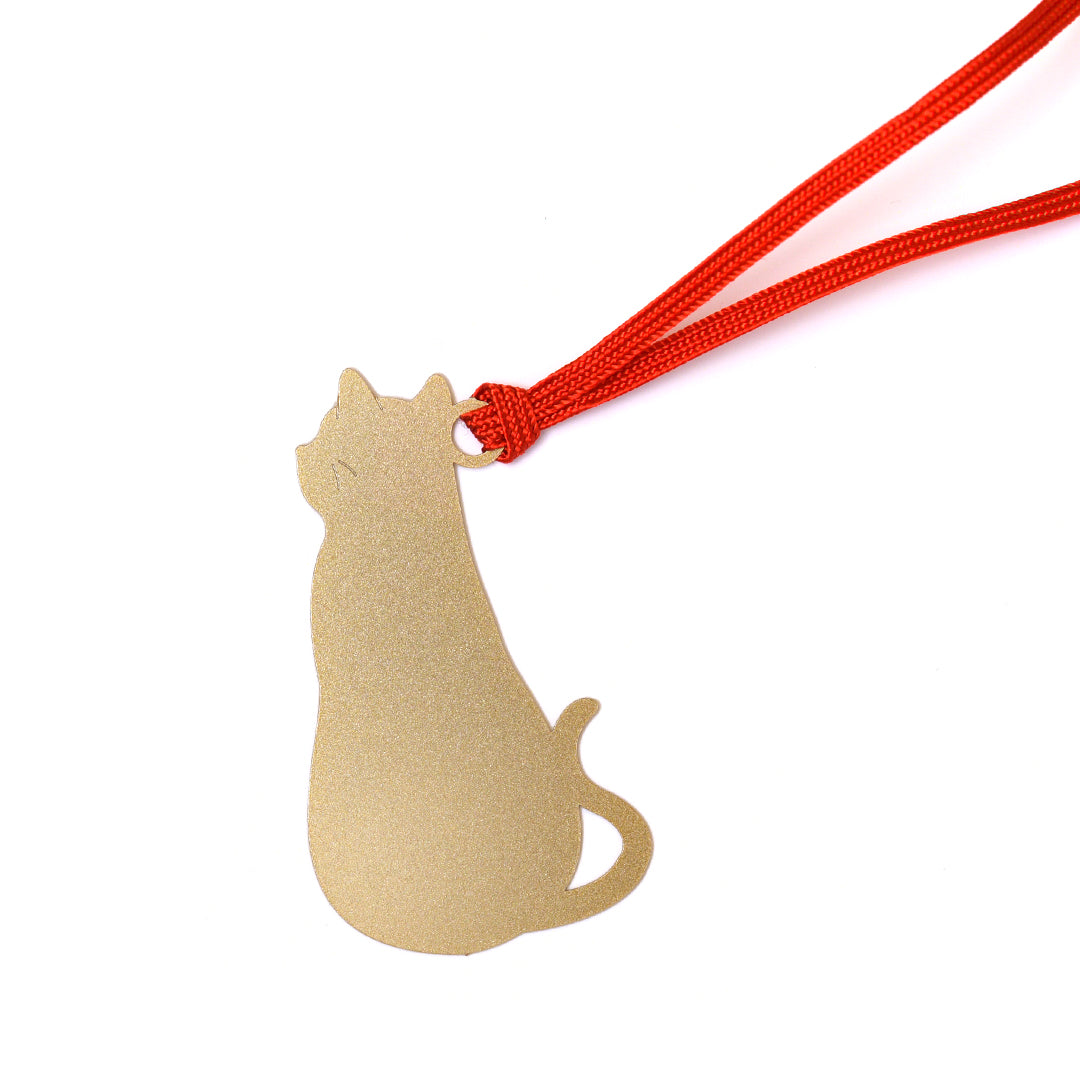 キャットブックマーク「後ろ向き猫MG」