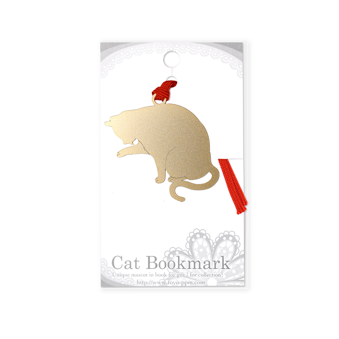 キャットブックマーク「洗い猫MG」