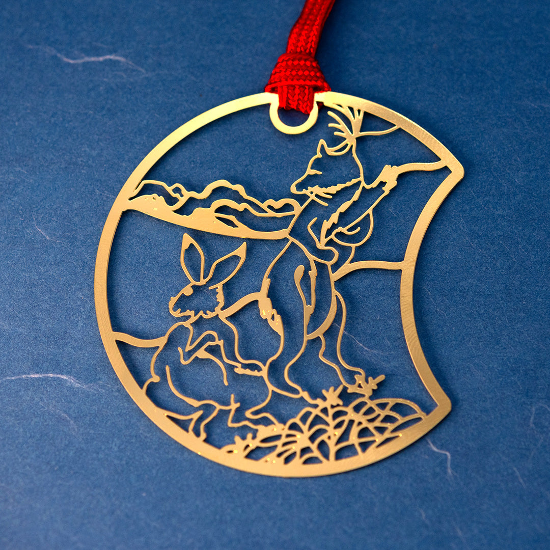 鳥獣戯画しおりD