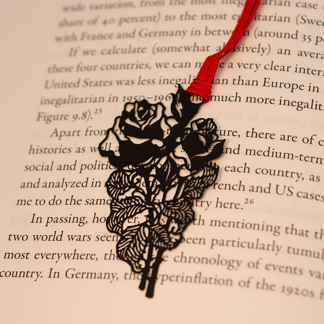 デザインブックマーク「バラ」