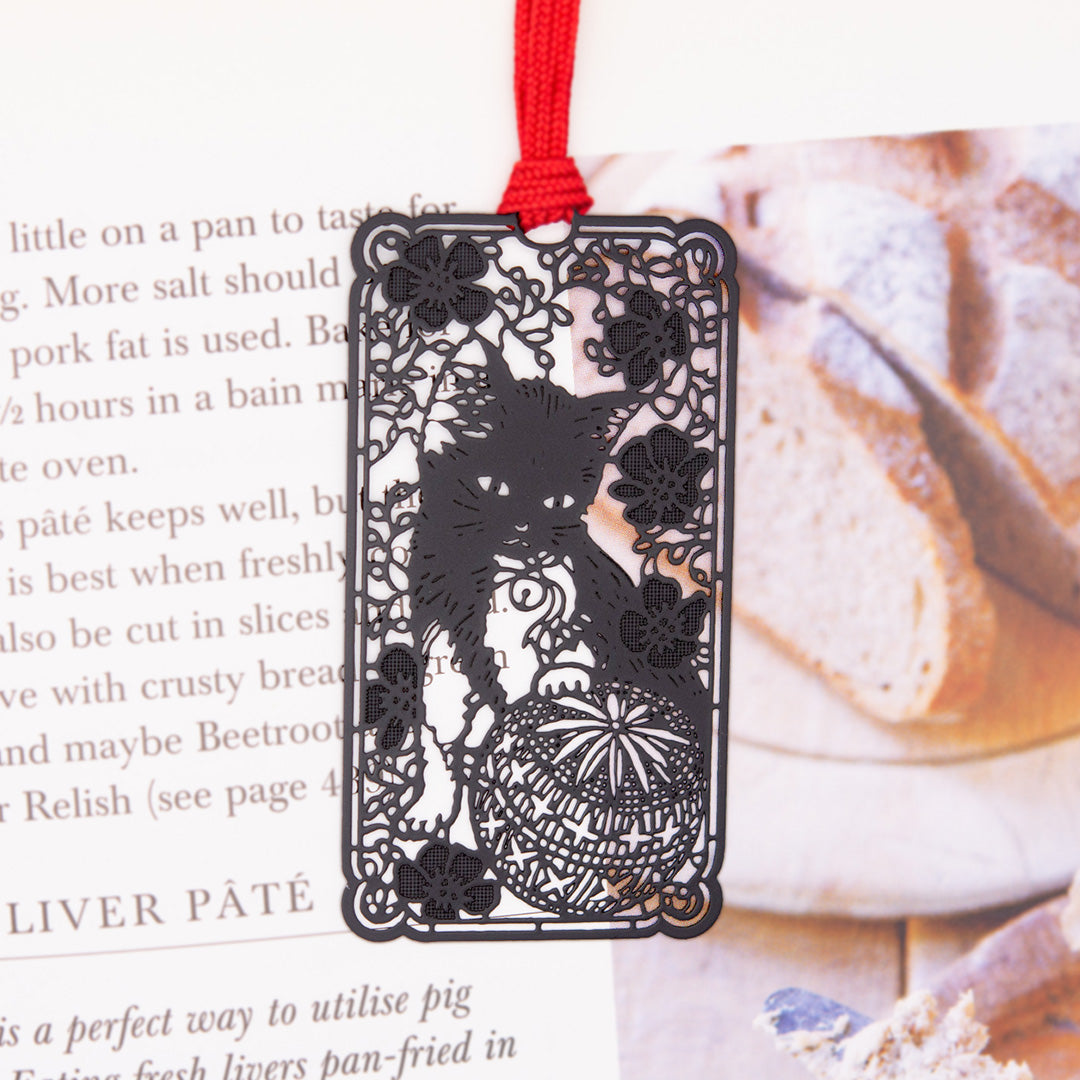 デザインブックマーク「ネコ」