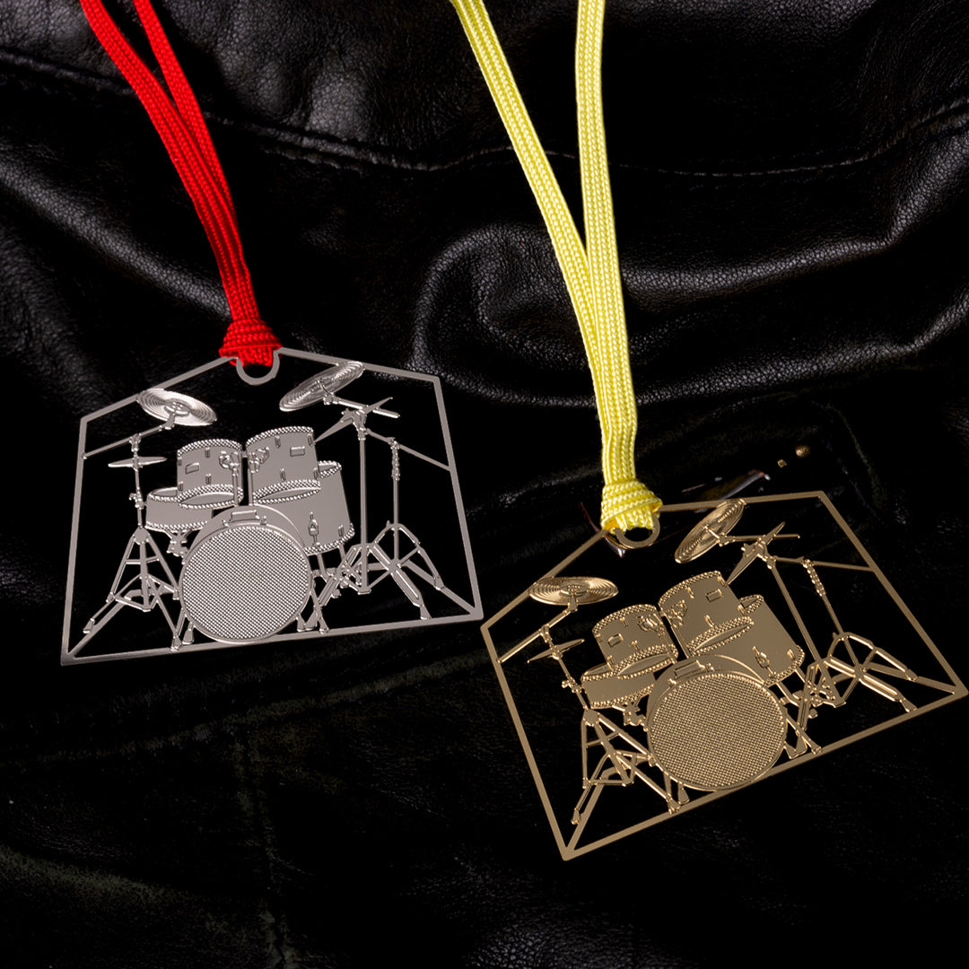 金のしおり「ドラム」