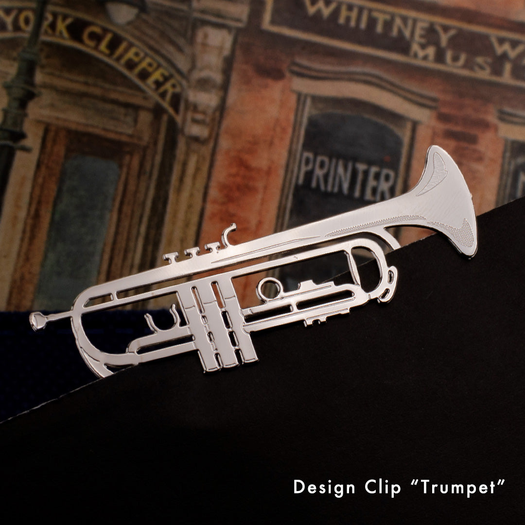 デザインクリップ「トランペット」