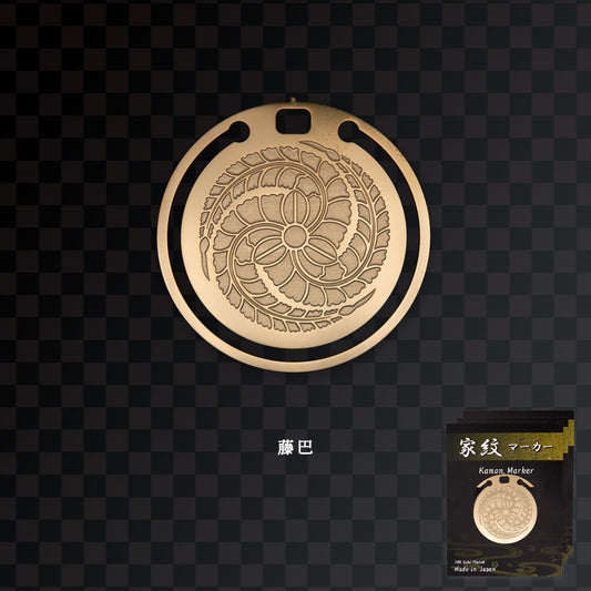 家紋マーカー「藤巴」