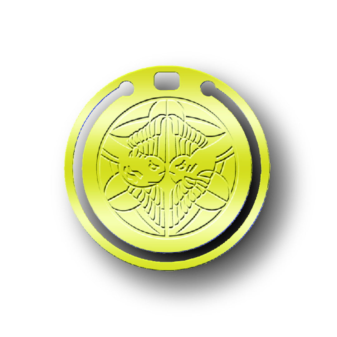 家紋マーカー「竹に二羽飛び雀」