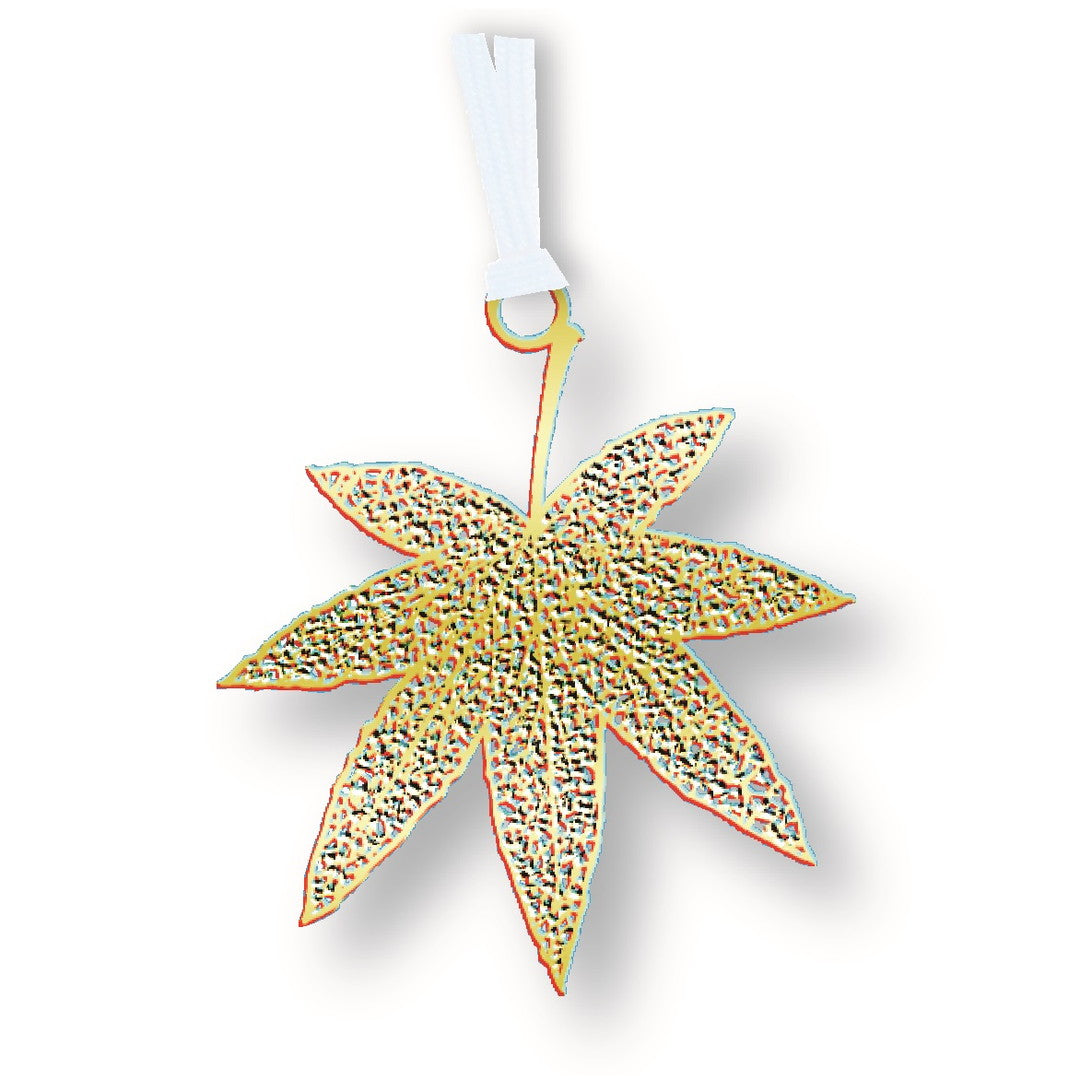 金のしおり「オオモミジ」