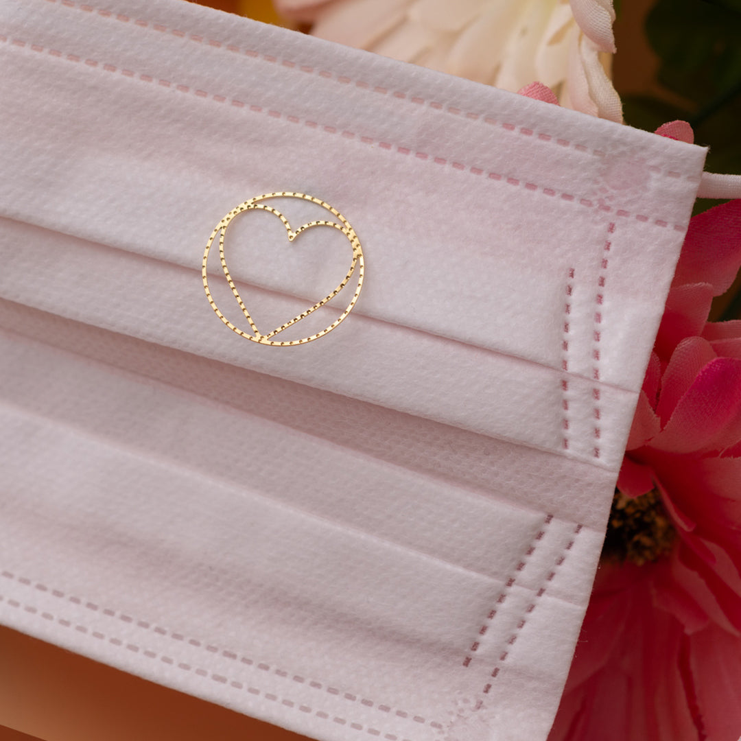 マスクアクセサリー「ハートG」