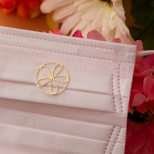 マスクアクセサリー「フラワーG」