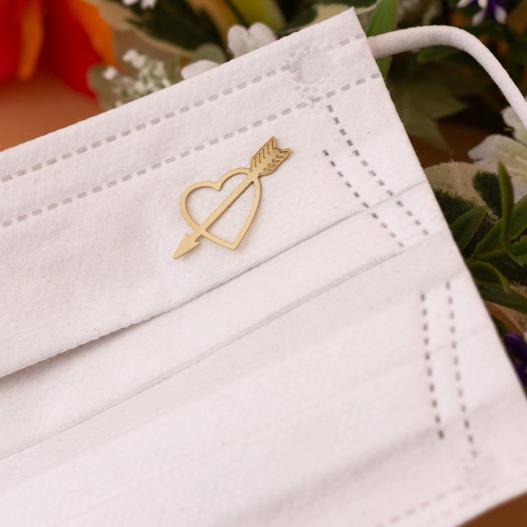 マスクアクセサリー「ラブハートG」