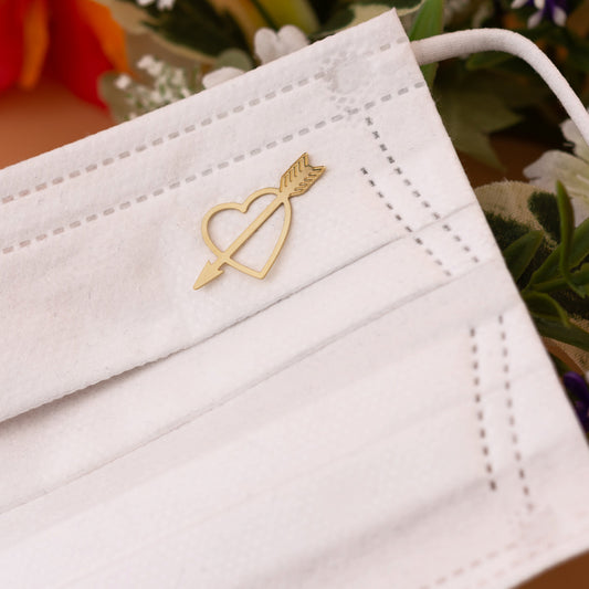 マスクアクセサリー「ラブハートG」