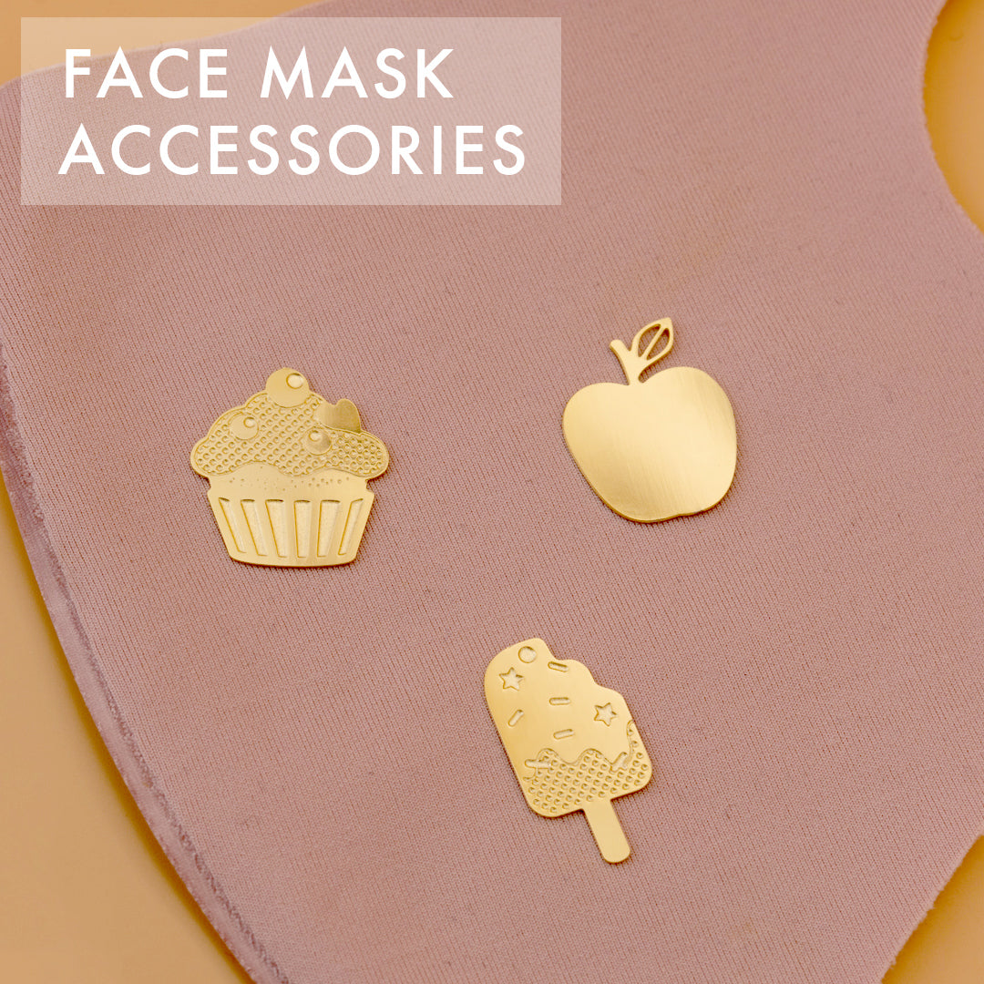 マスクアクセサリー「アップルG」