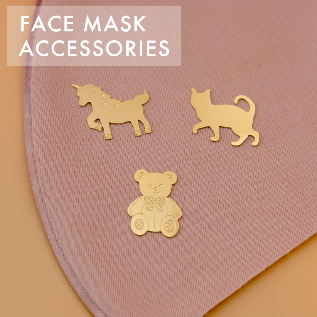 マスクアクセサリー「テディベアG」