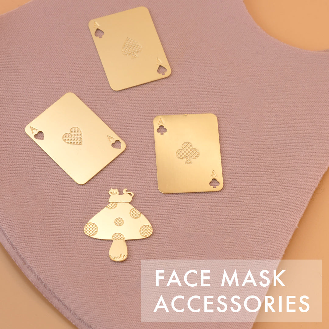 マスクアクセサリー「スペードのトランプG」