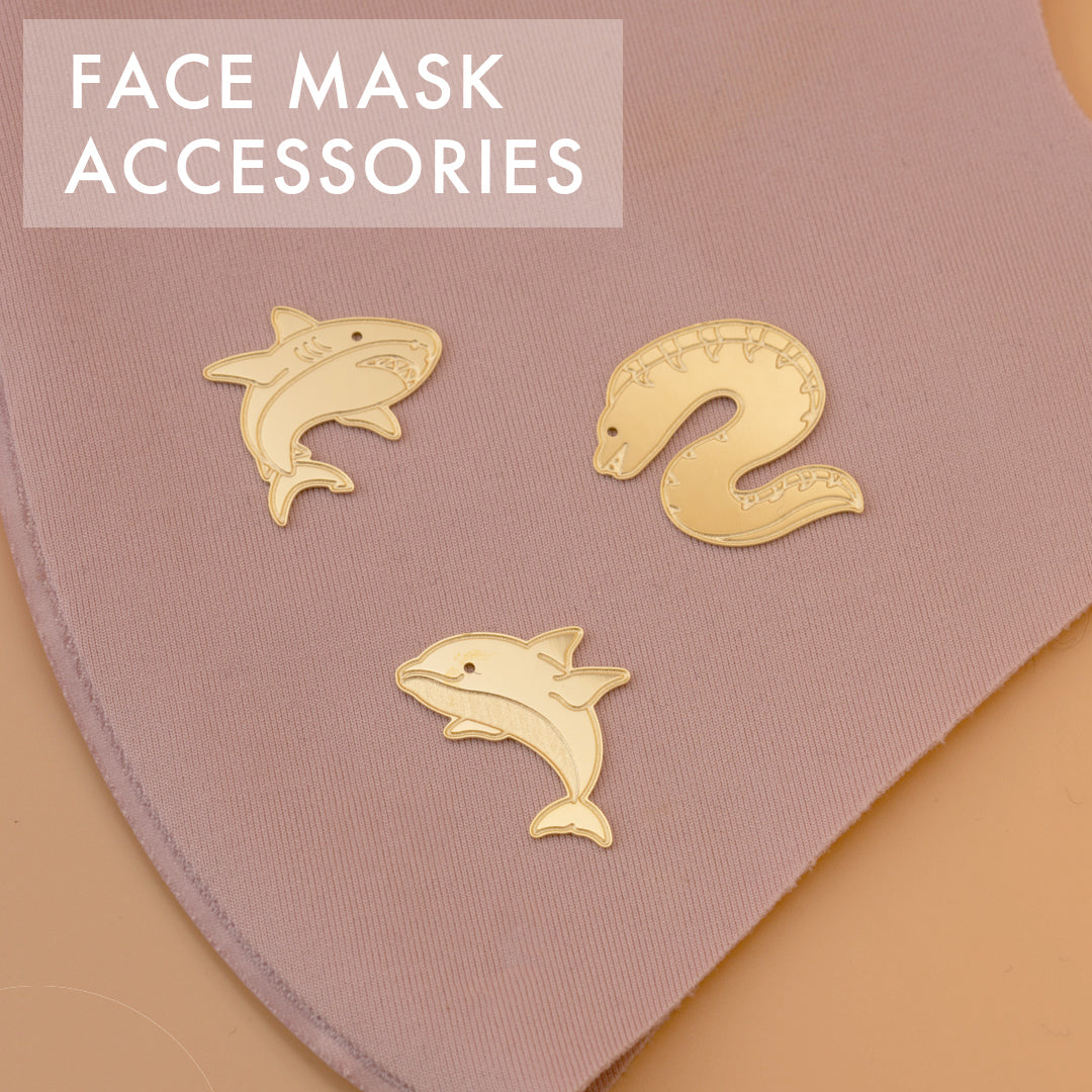 マスクアクセサリー「イルカG」