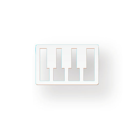 マスクアクセサリー「ピアノS」