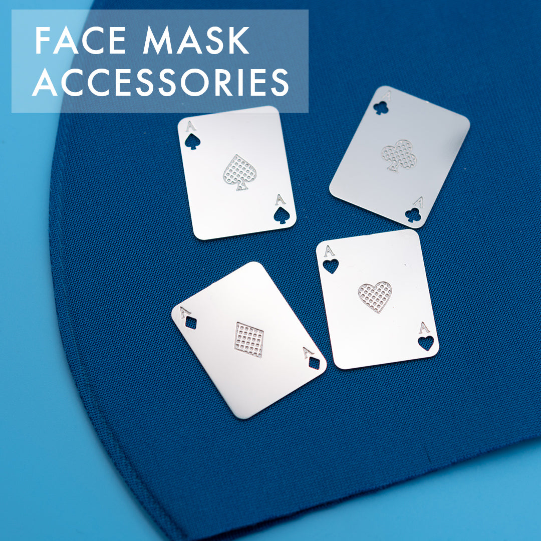 マスクアクセサリー「スペードのトランプS」