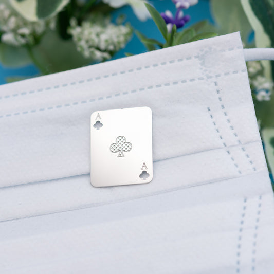 マスクアクセサリー「クラブのトランプS」