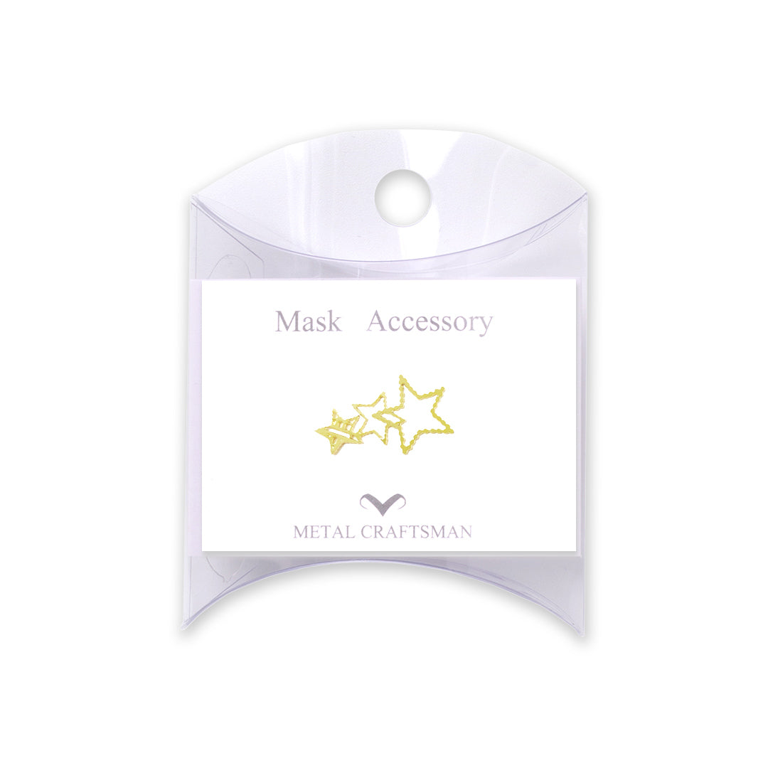 マスクアクセサリー「スター三連G」