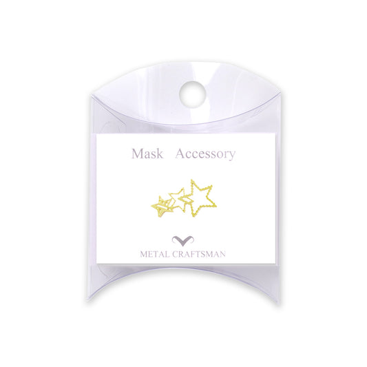 マスクアクセサリー「スター三連G」