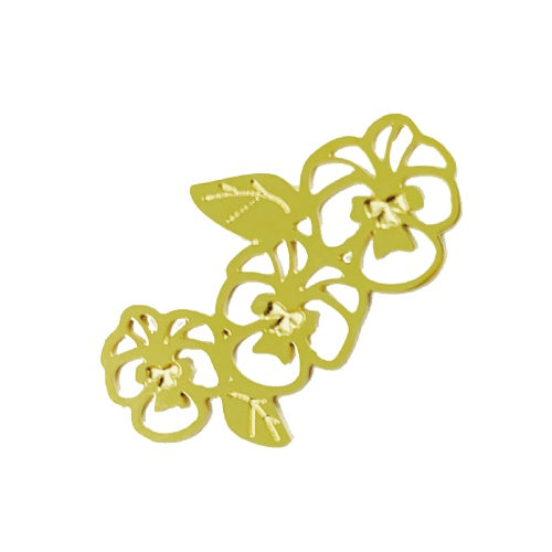 マスクアクセサリー「パンジーG」