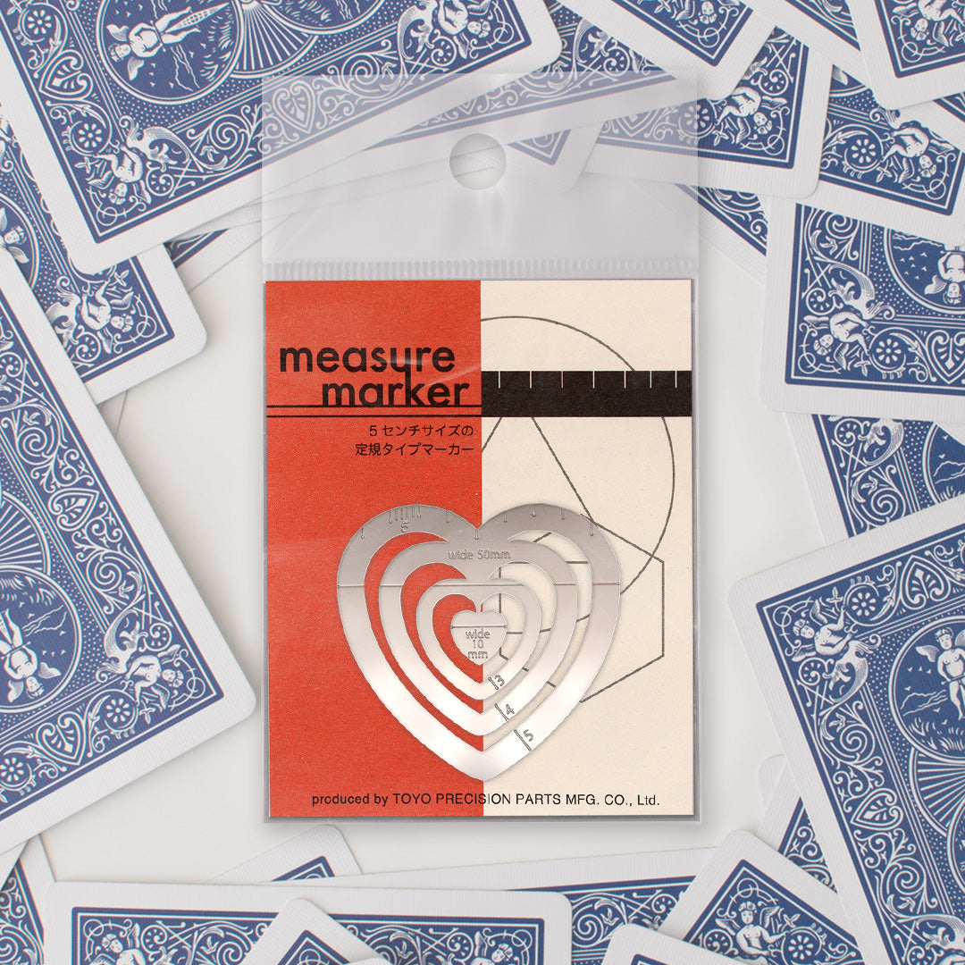メジャーマーカー「ハート」