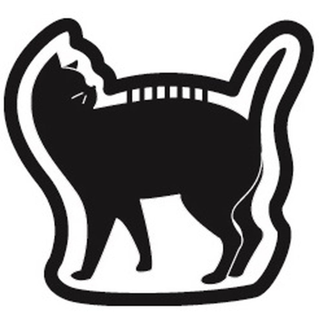 プチクリ「振り返り猫B」