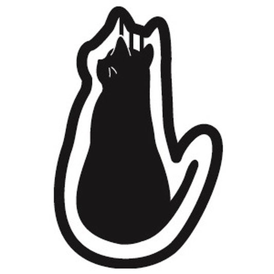 プチクリ「後ろ向き猫B」